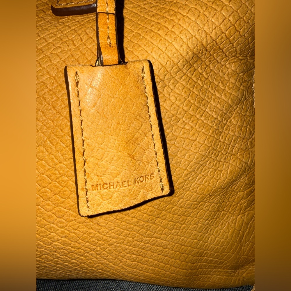 Michael Kors Python Embossed Hamilton Shoulder Bag - image 2